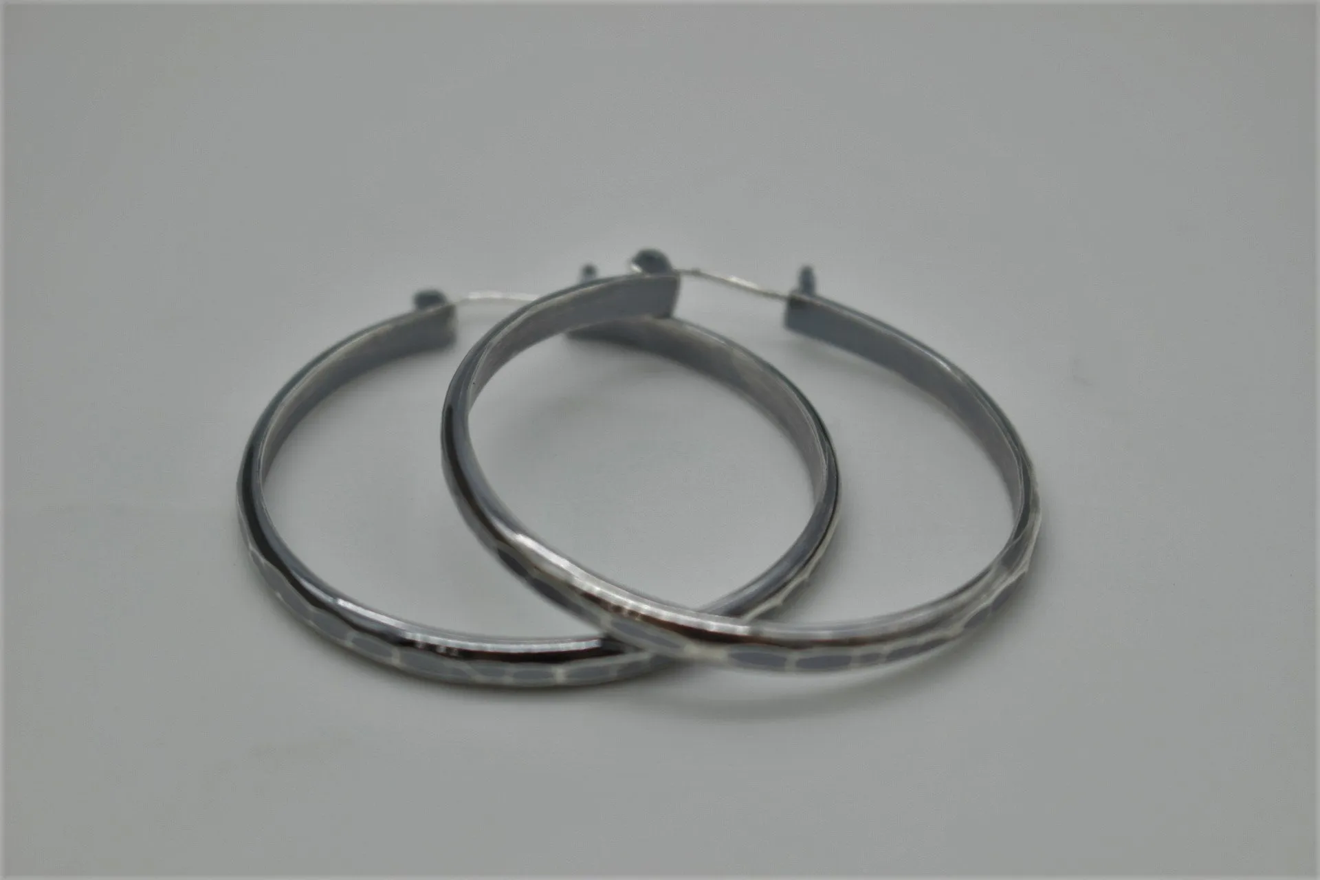 1.5 inch Rustic/Polished hoops