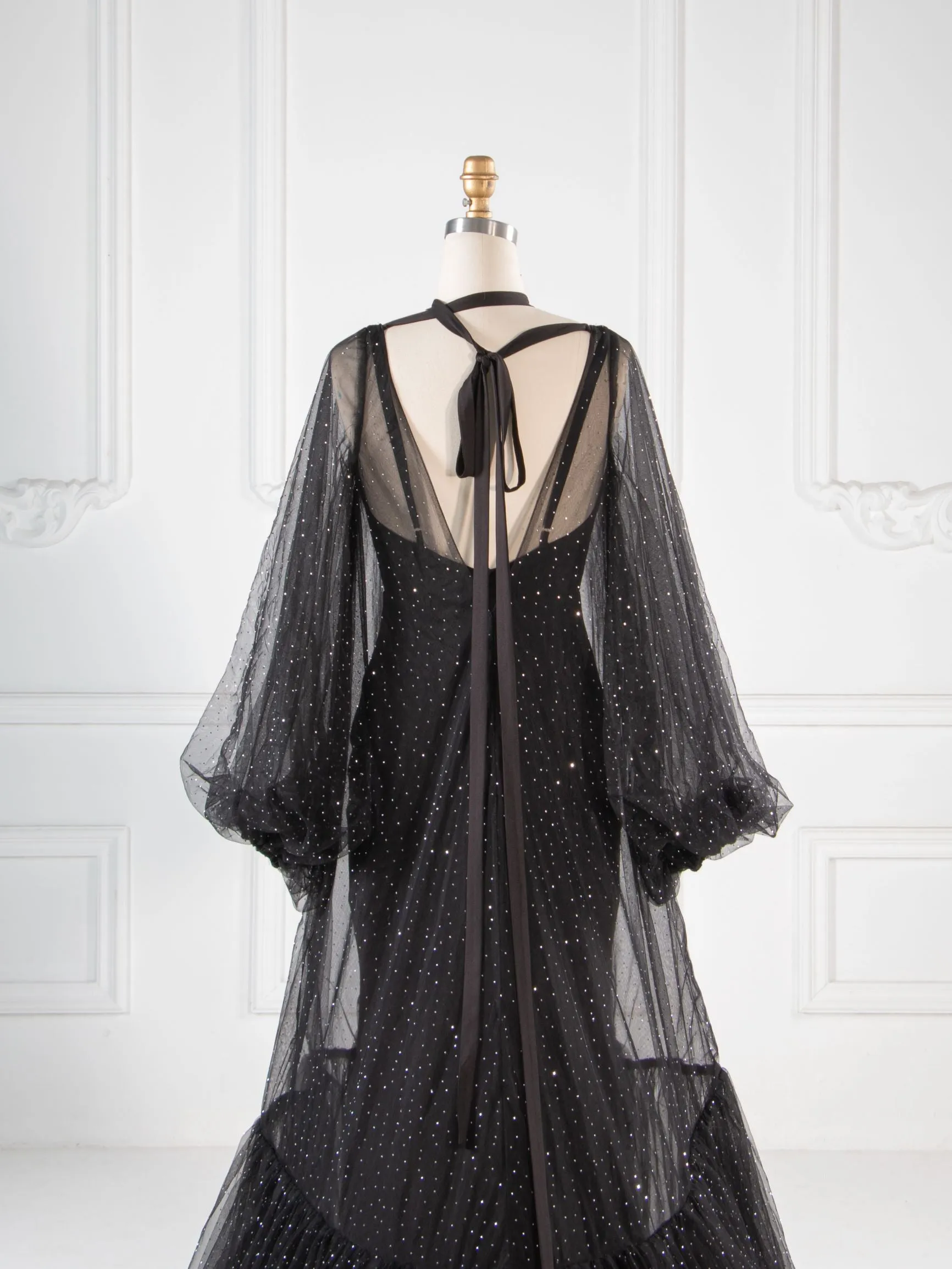 2 in 1 Dress with Glitter Boho Wedding Guest Dress Photo Shoot Dress YW230327