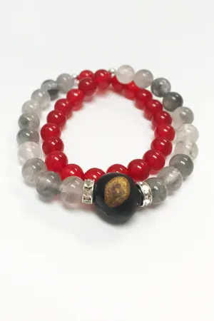 5426 -  Double Wrap Buckeye Bracelet
