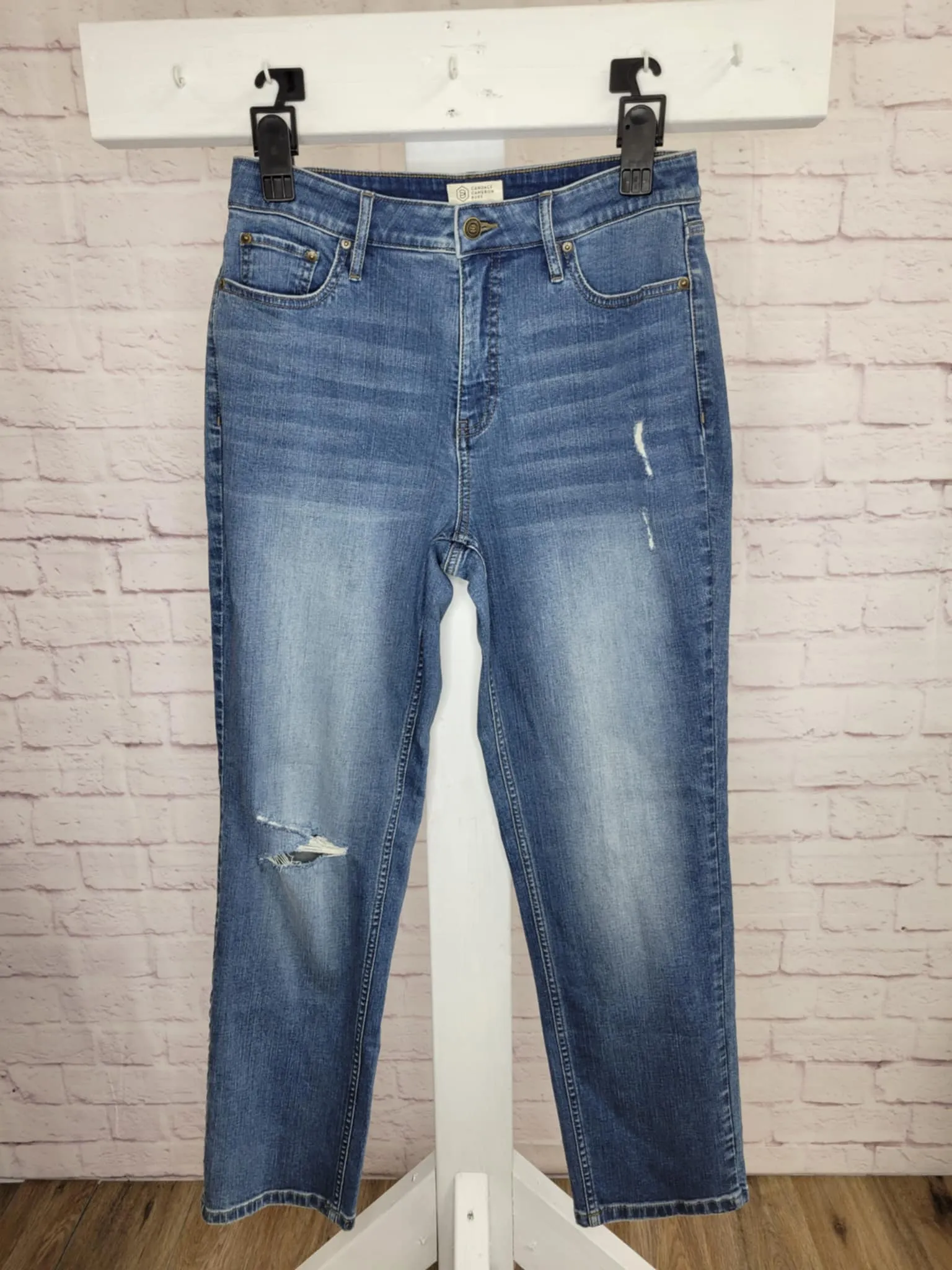 6R DELMAR A574867 Candace Cameron Bure Regular Pacific Denim Girlfriend Jean