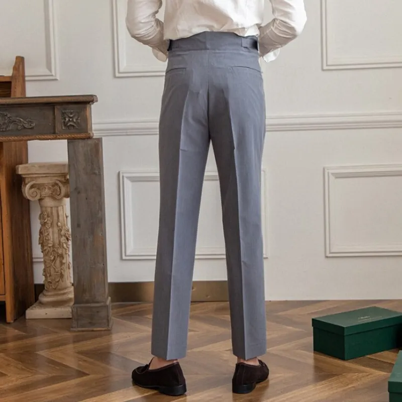 Adam | Men's Pleated Work Slacks | High-Waisted