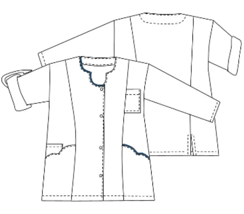 Anaïs - Tunic - Long Sleeves - Women - 75cm