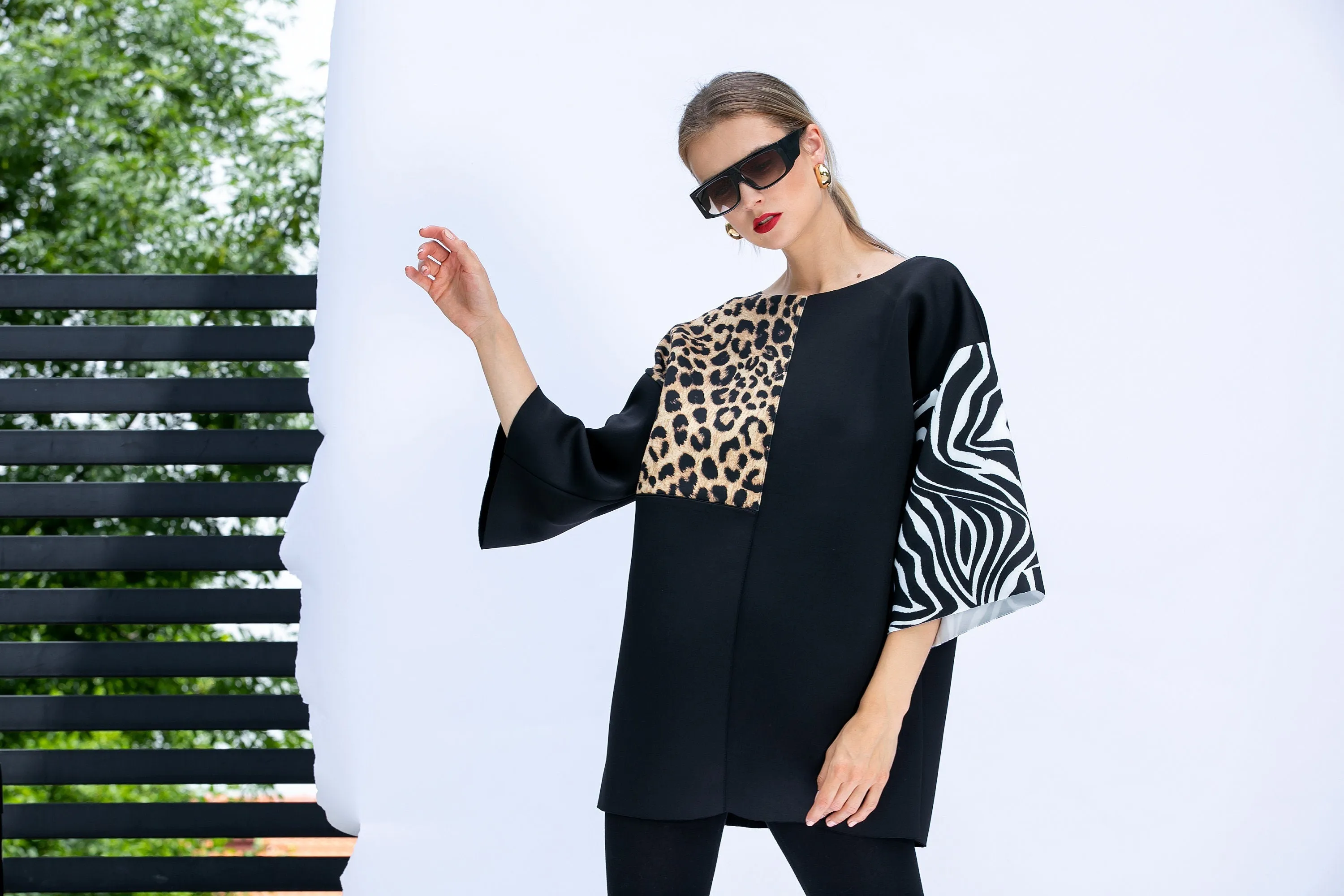 Animal Print Top