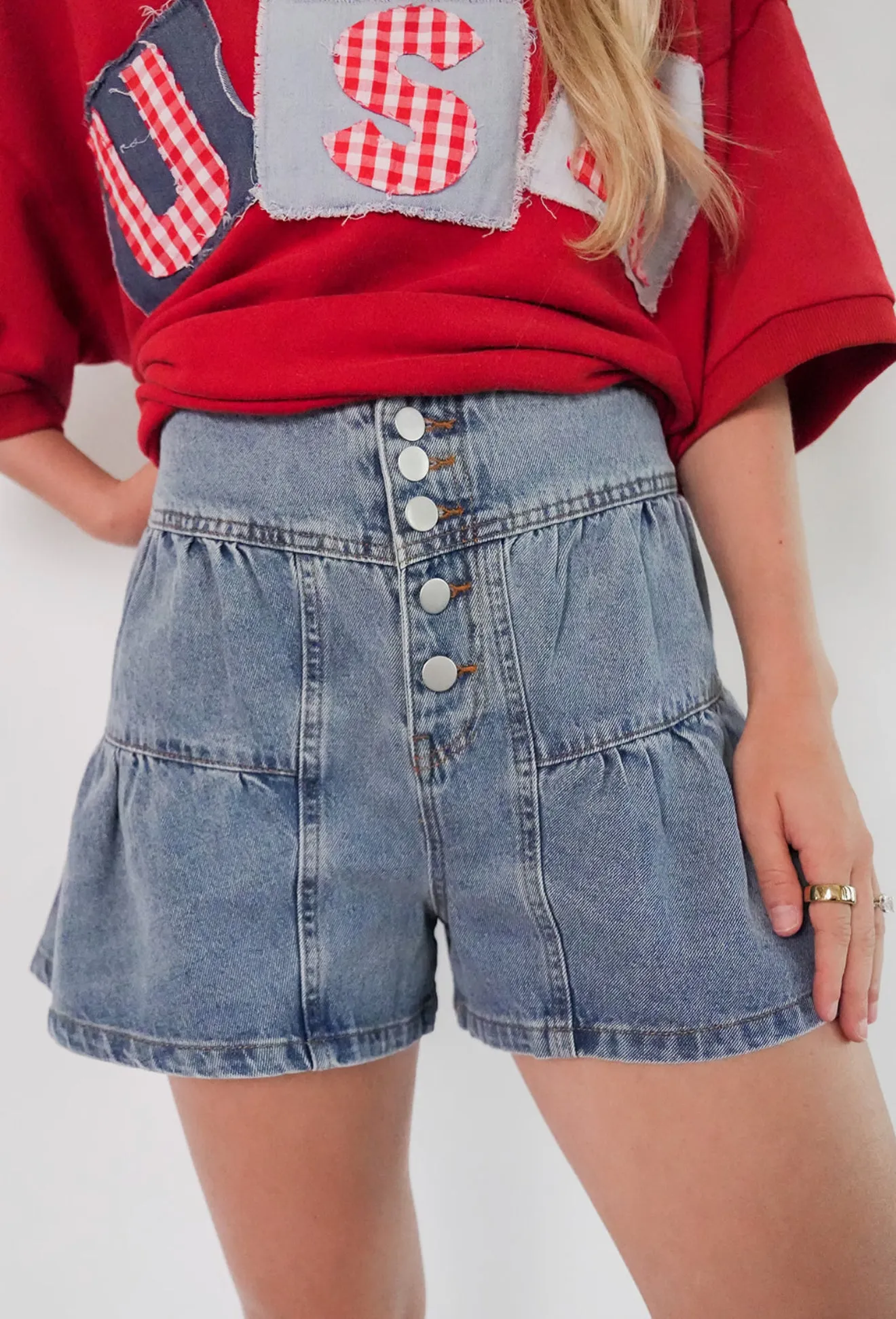 Annie Denim Shorts