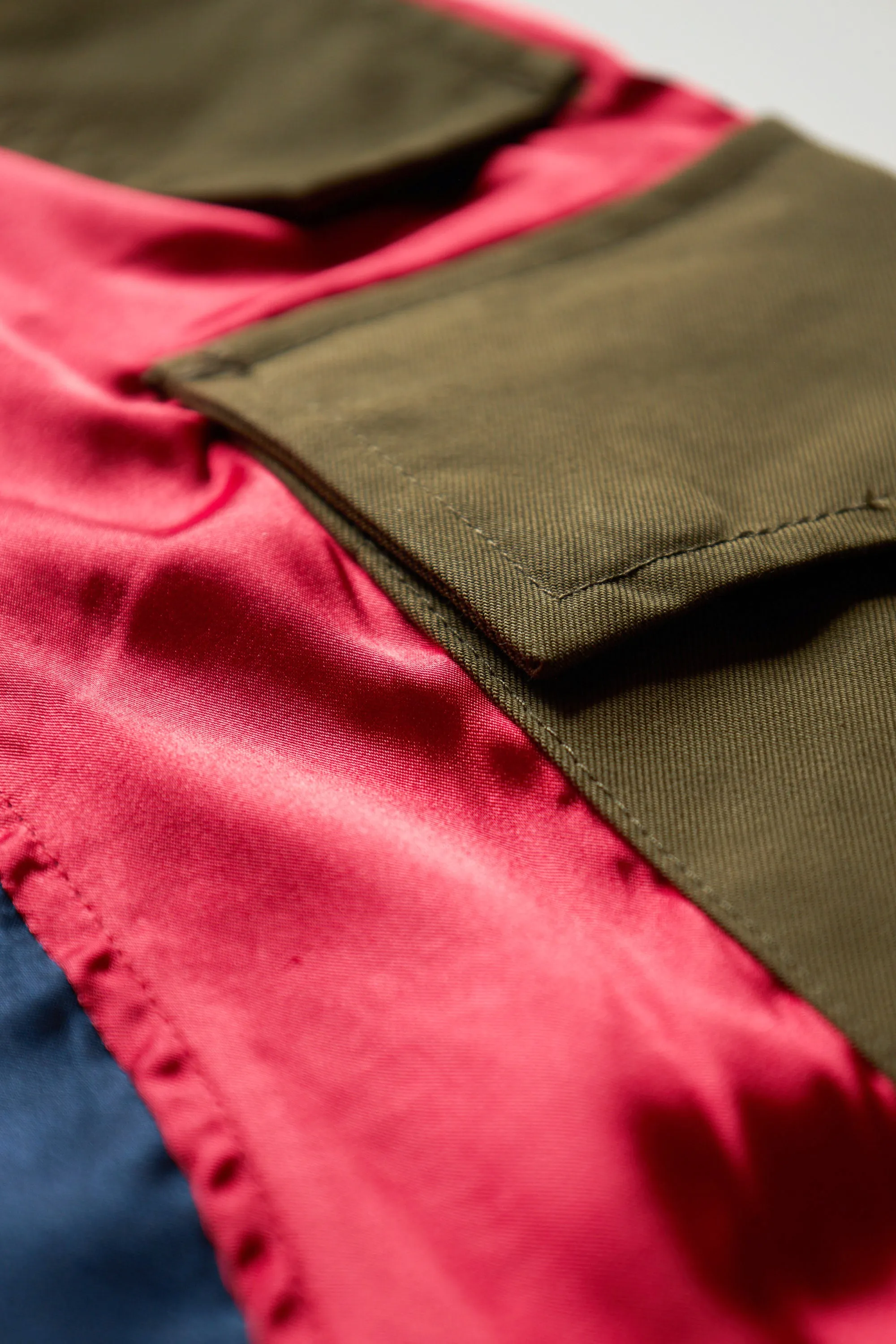 Aris Tatalovich Boxing Cargo Shorts Red