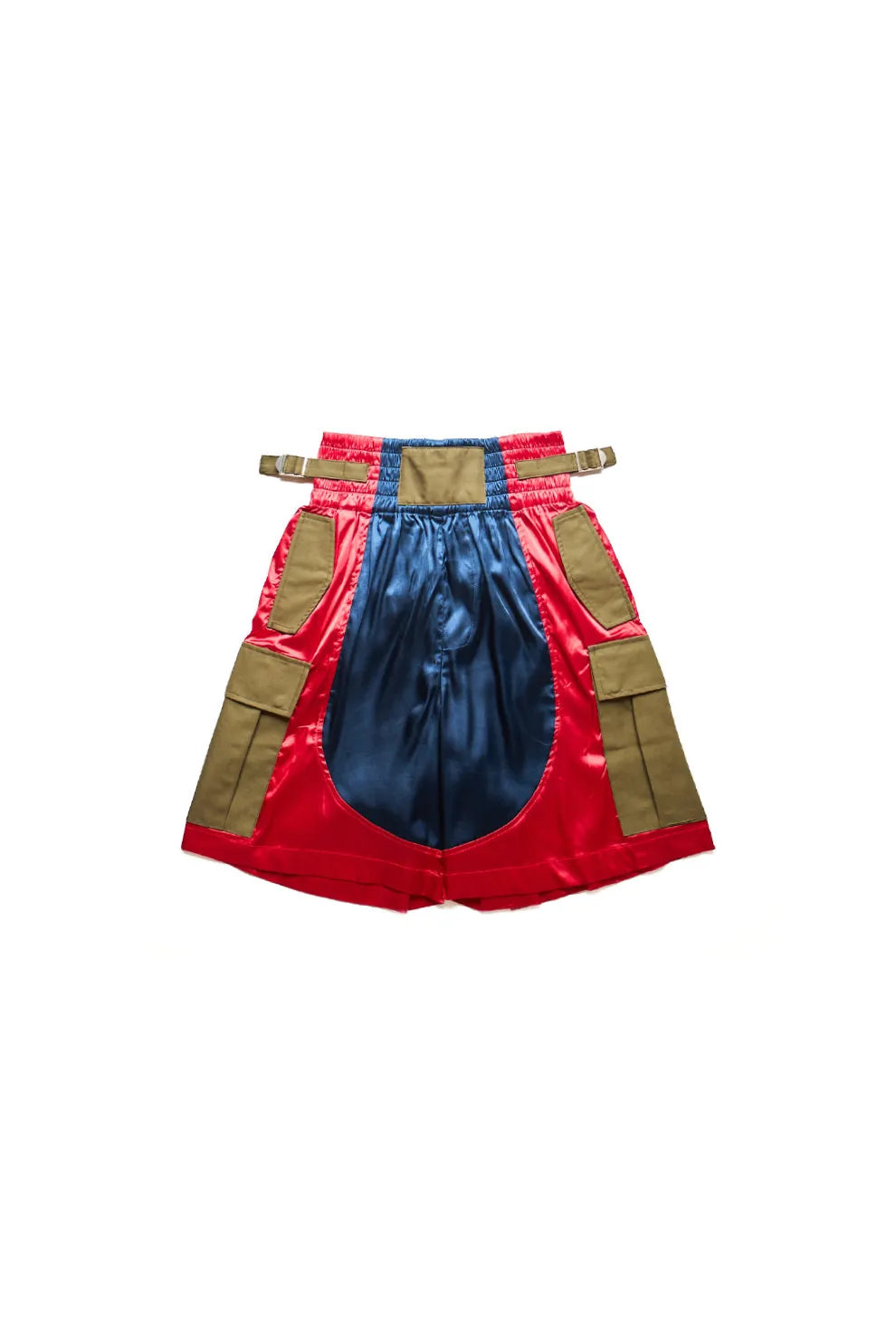 Aris Tatalovich Boxing Cargo Shorts Red