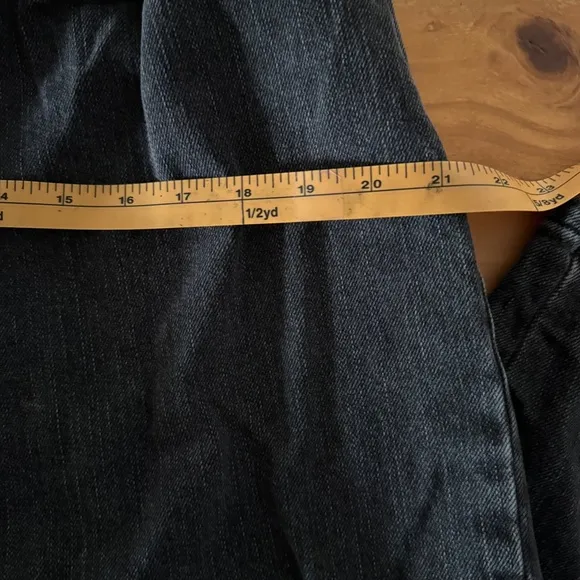 ASOS, Barrel Legged Jeans, Pleated, Washed Grey, High-Waisted, Size 28