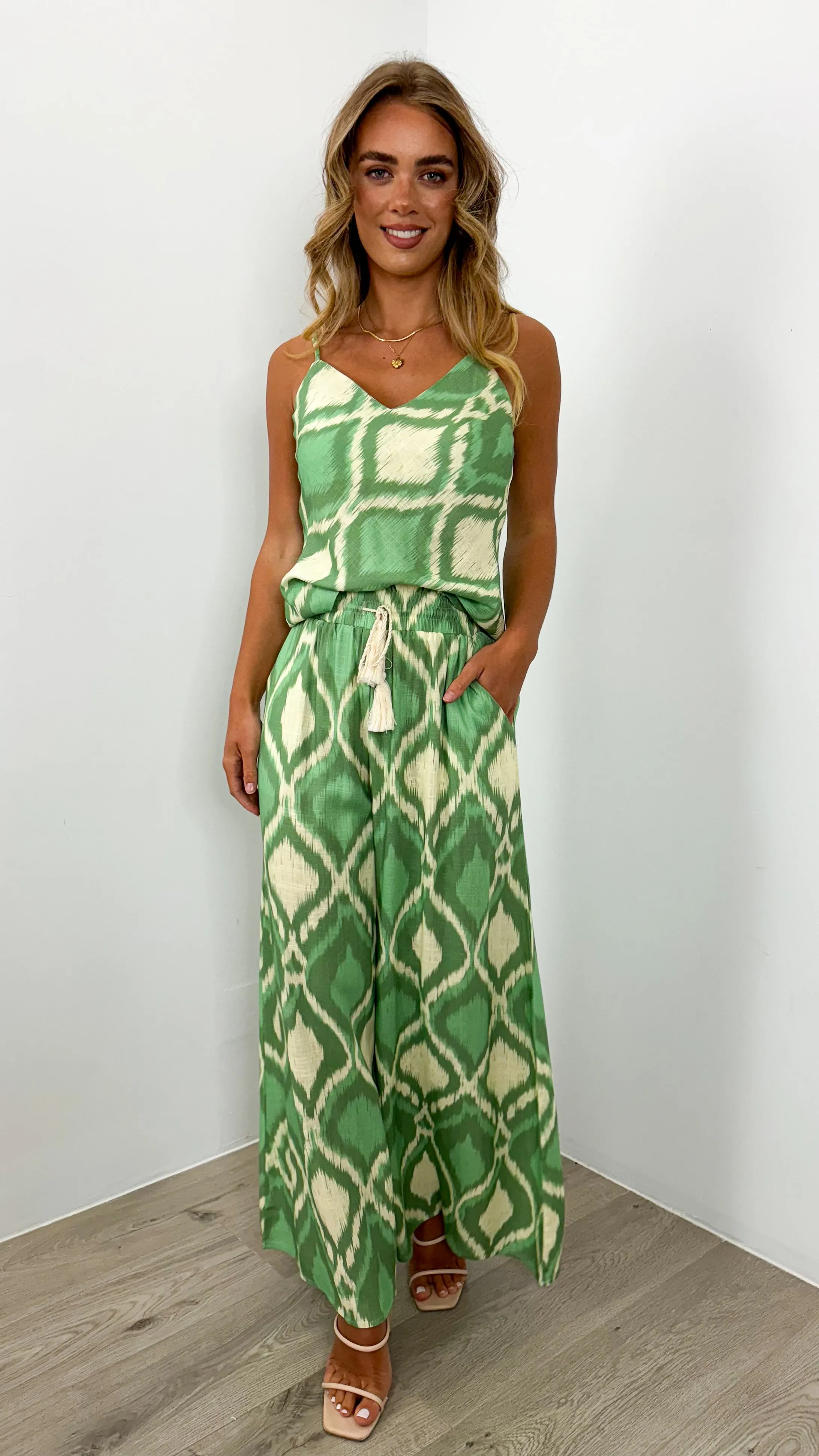 BATARRI PANT - GREEN