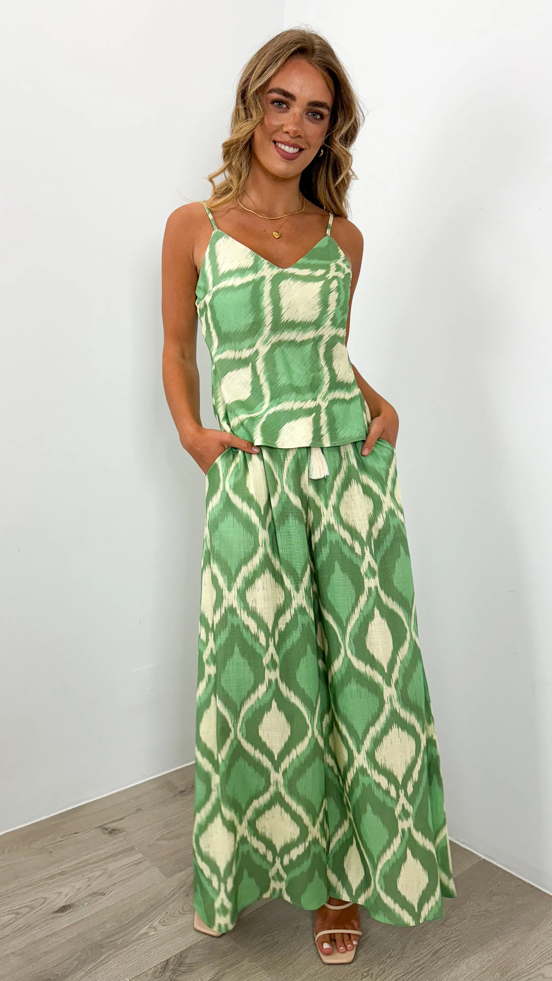 BATARRI PANT - GREEN