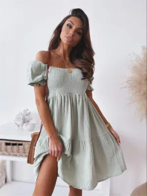 Baylee - Robe Mini Bohémienne - Coupe Fluide Et Confortable - Femmes