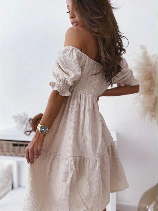Baylee - Robe Mini Bohémienne - Coupe Fluide Et Confortable - Femmes