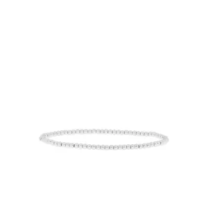 Beaded Bracelet (Silver)