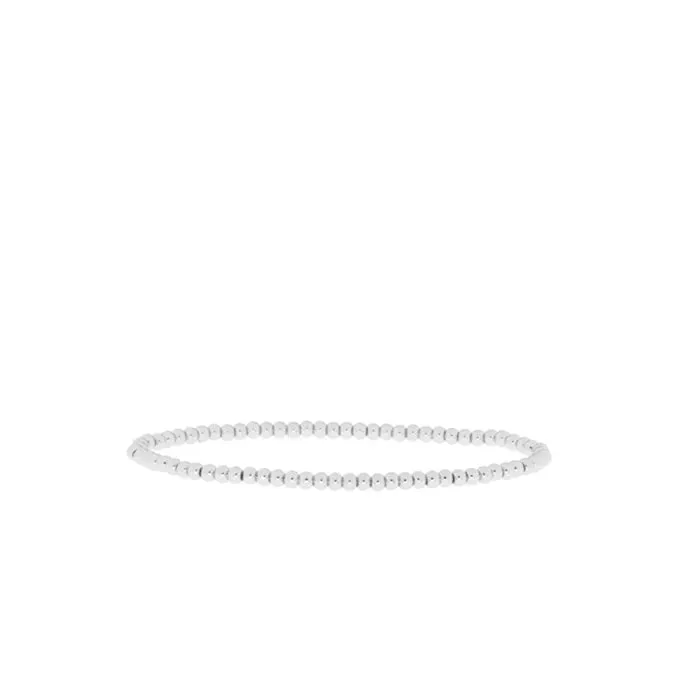Beaded Bracelet (Silver)