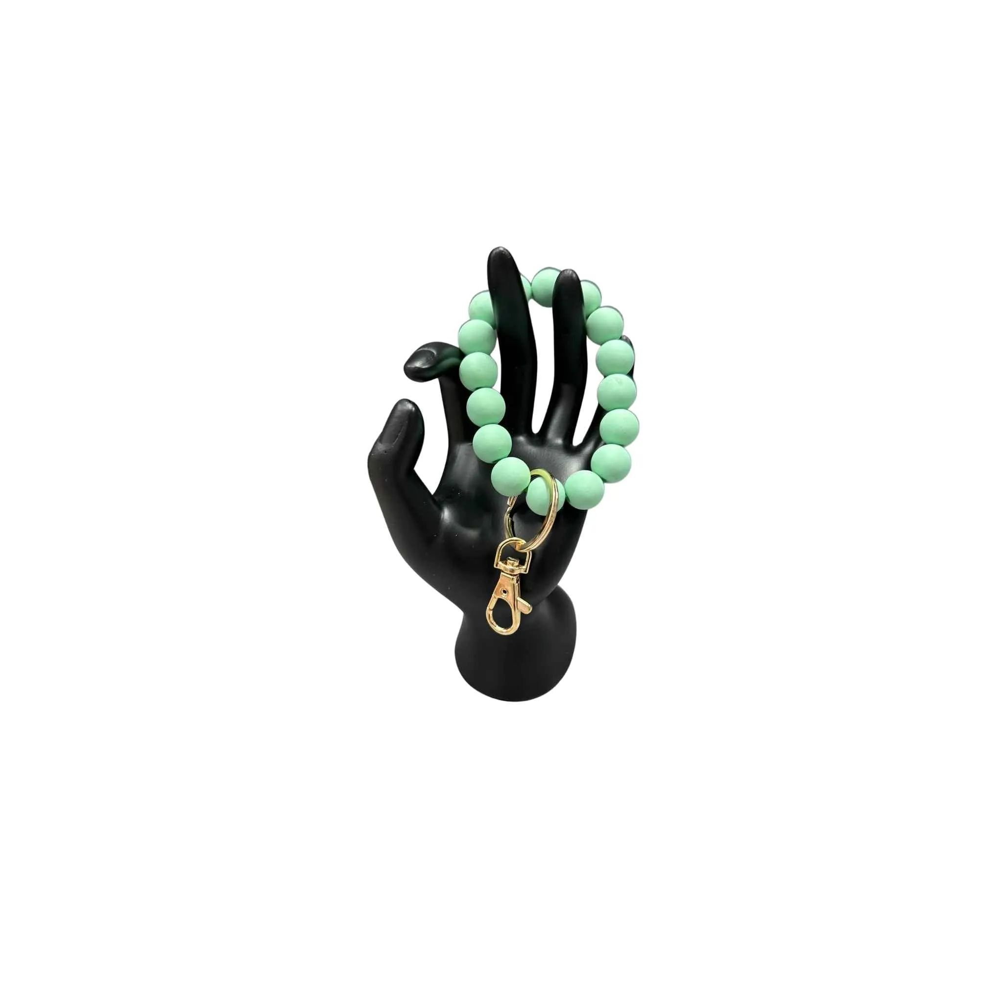 Beaded Keychain Bracelet