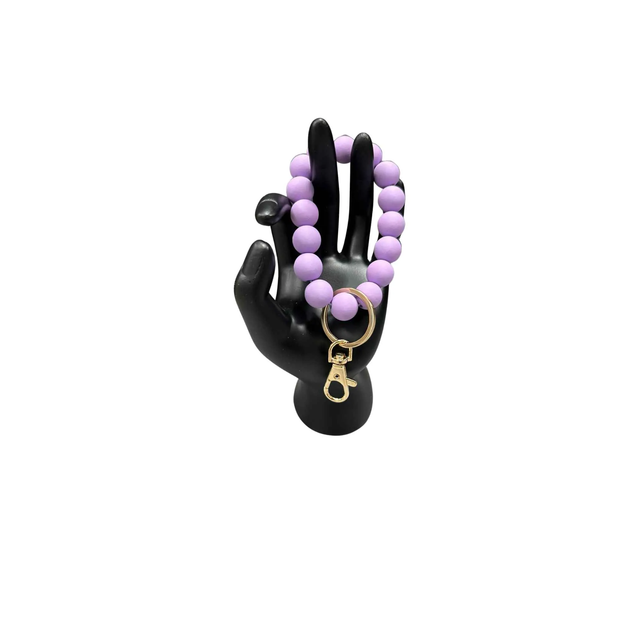 Beaded Keychain Bracelet