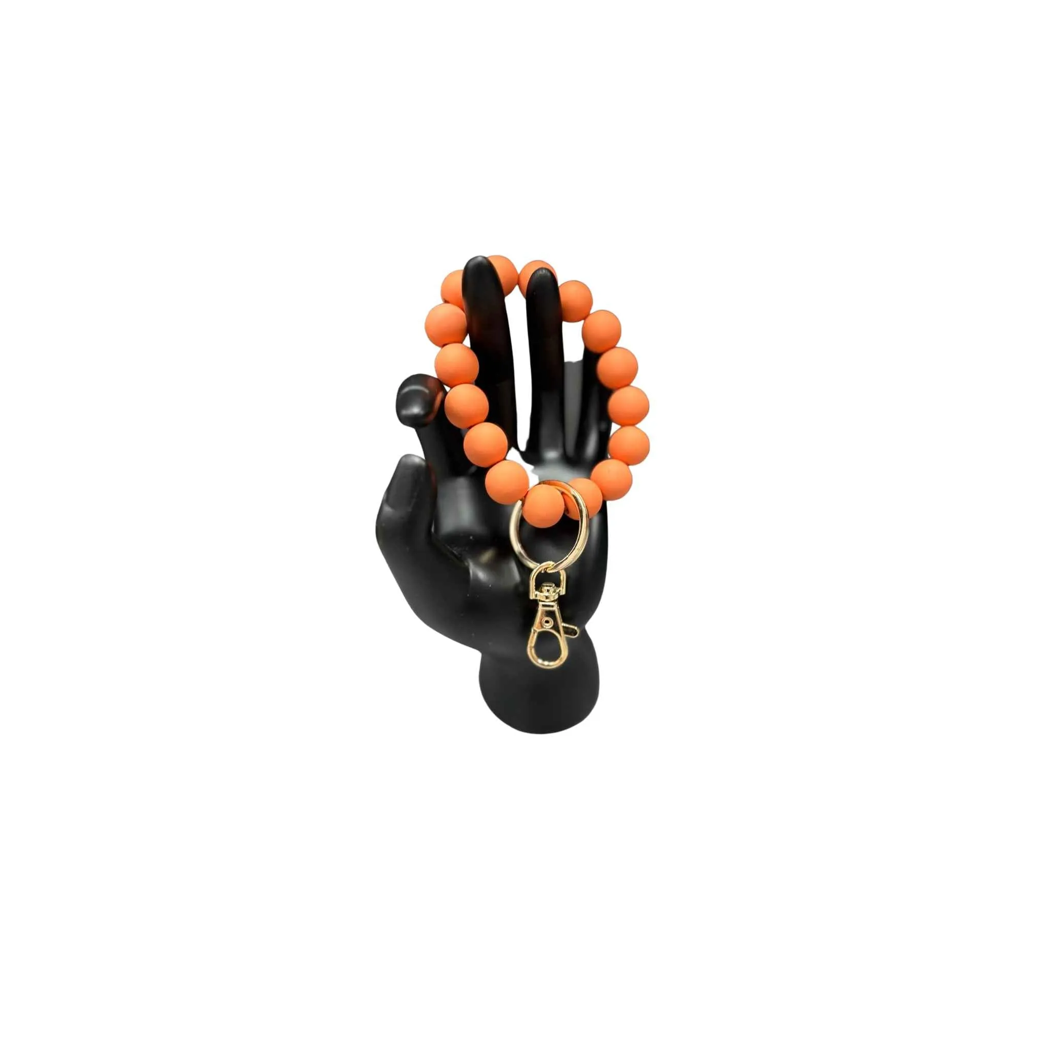 Beaded Keychain Bracelet
