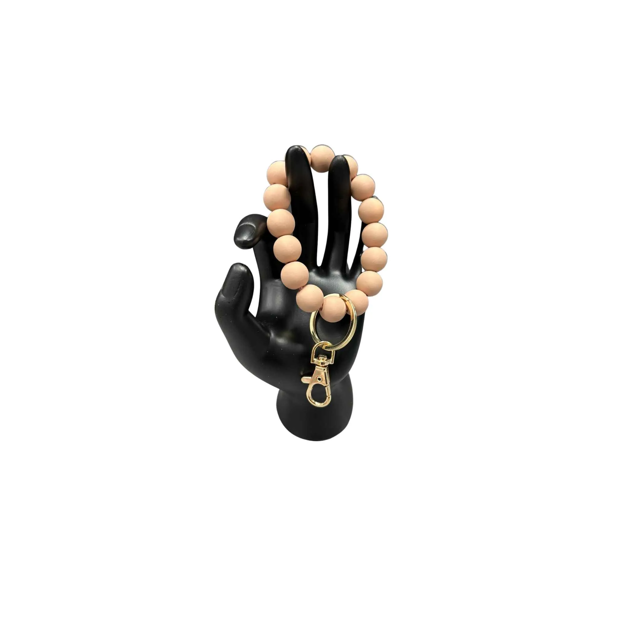 Beaded Keychain Bracelet