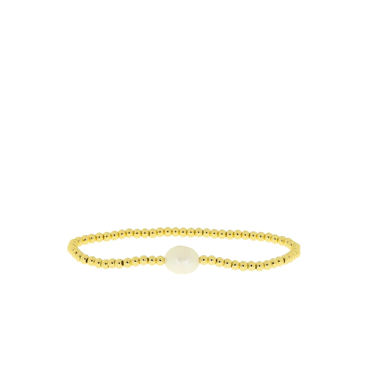 Beaded Pearl Bracelet