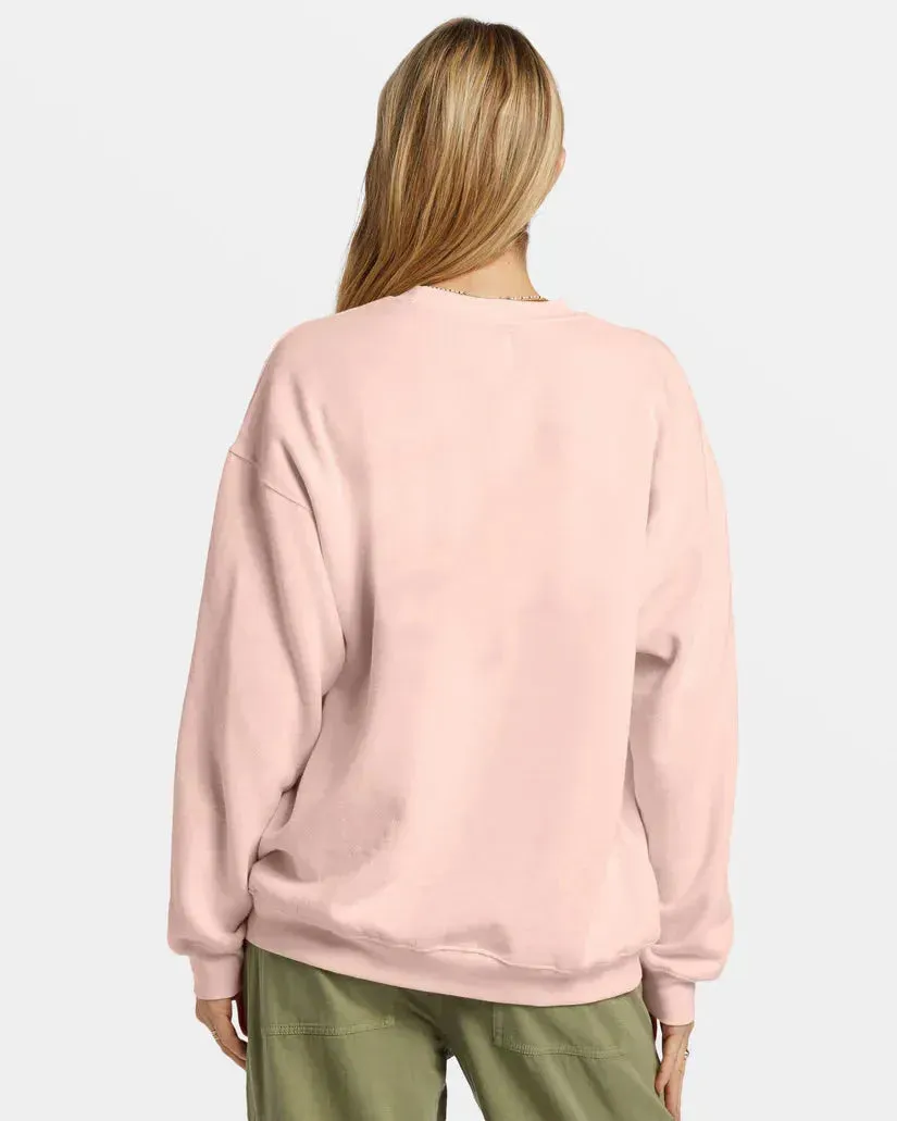 Billabong Women's Ride In Oversized Crewneck