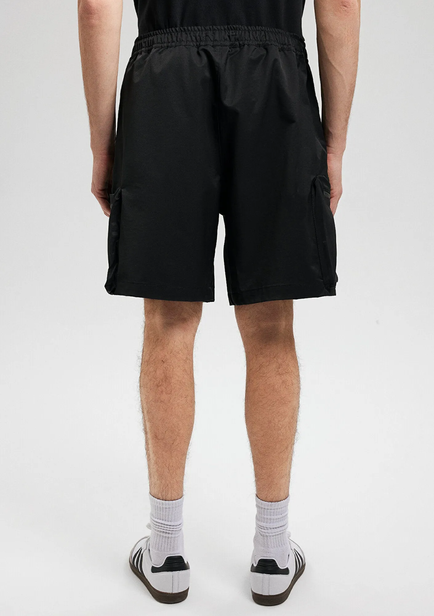 Black Cargo Shorts
