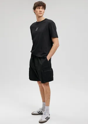 Black Cargo Shorts