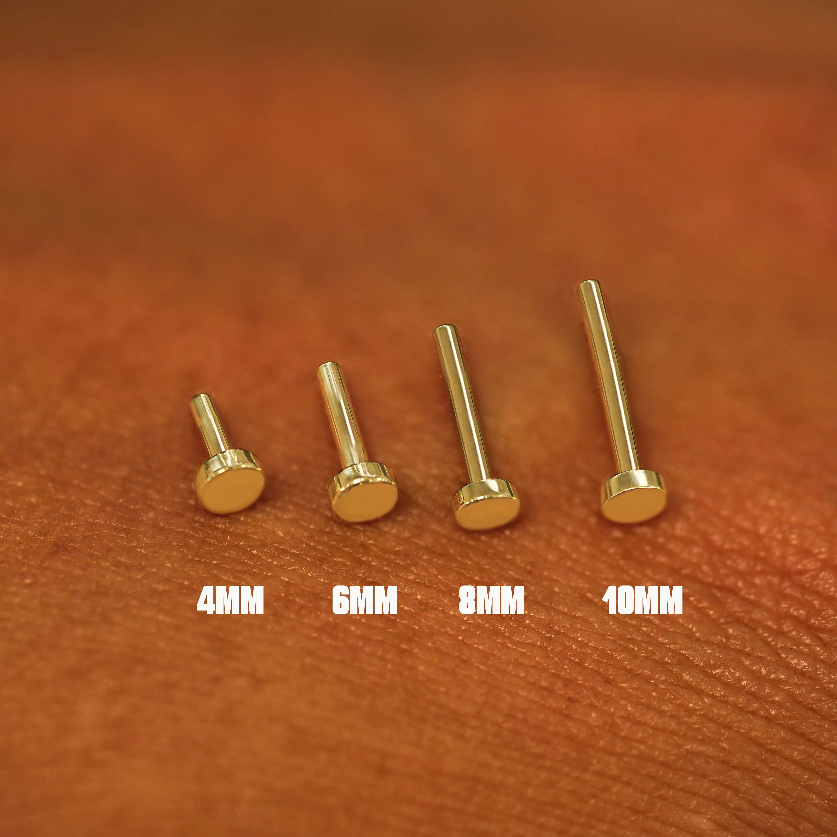Black Diamond Flatback Piercing