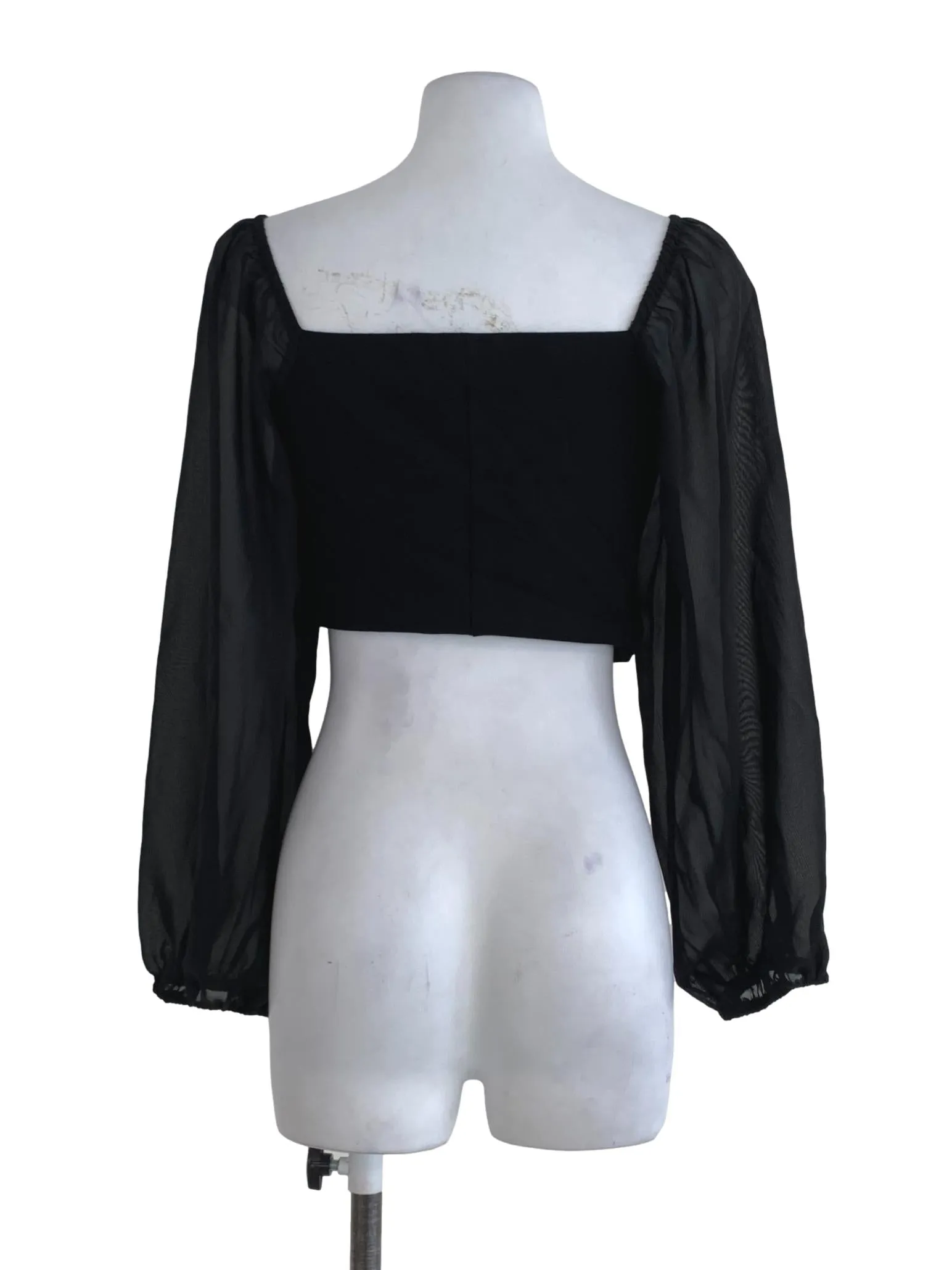 Black Plain Blouse