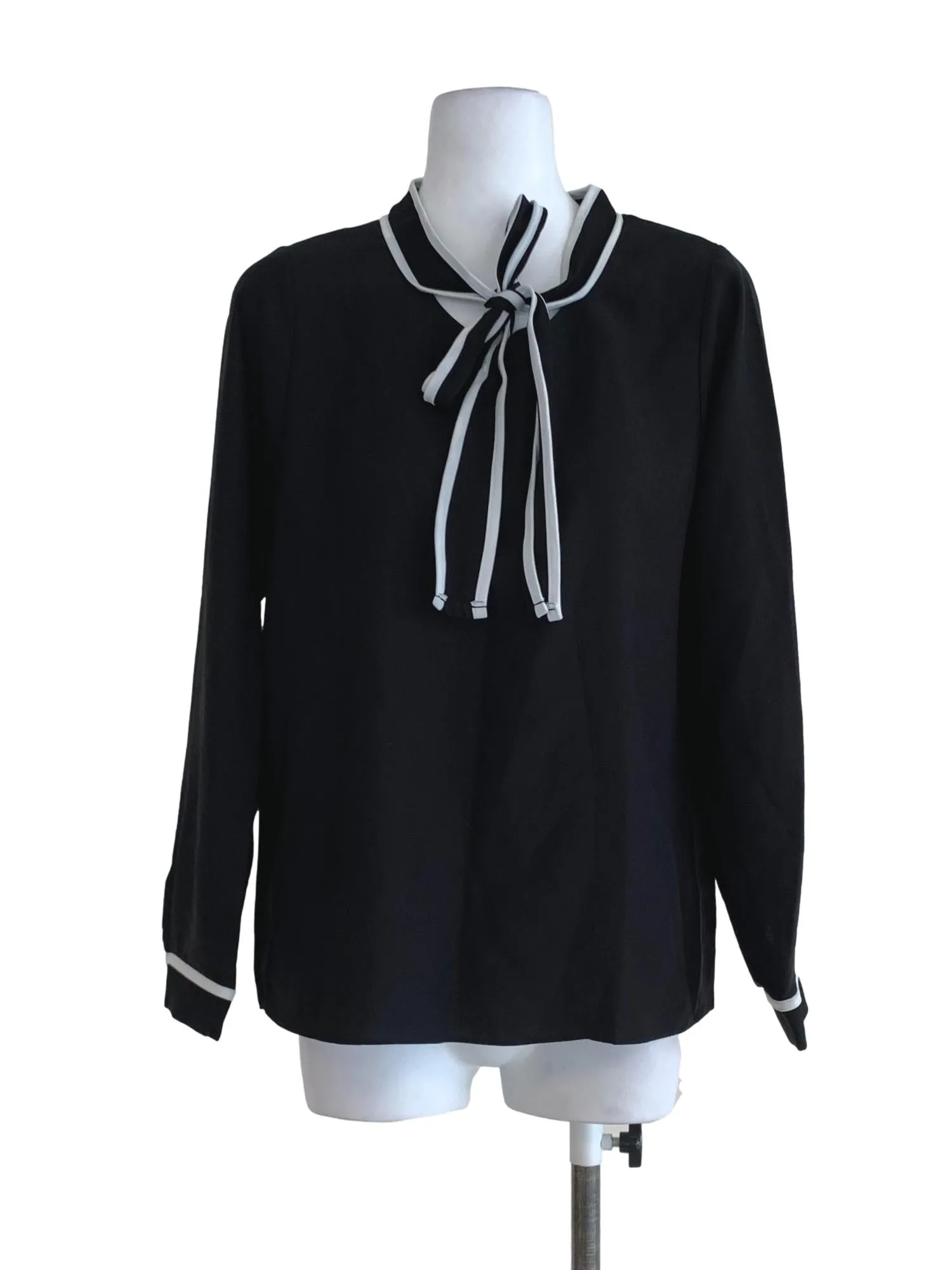 Black Plain Blouse