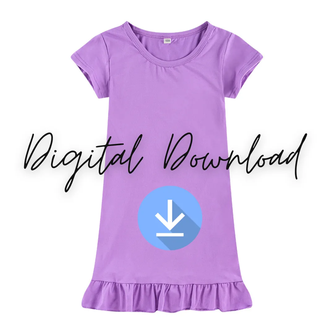 Blank Dropped Hem Summer Dresses - Digital Images