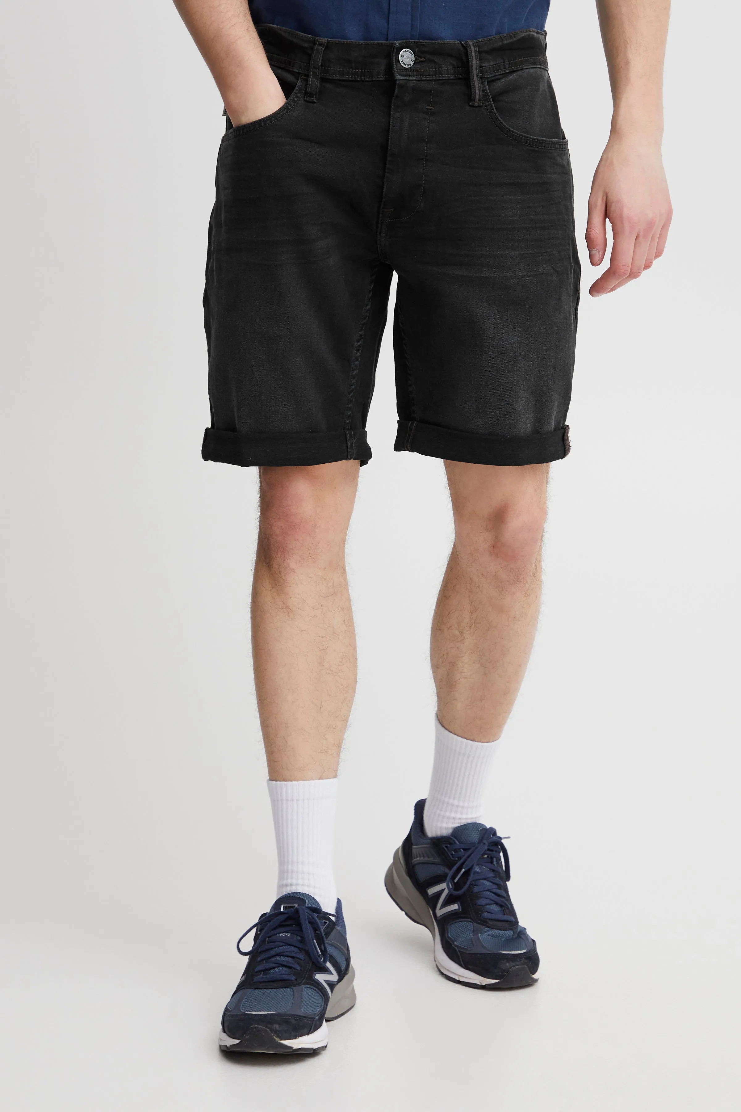 Blend Twister Denim Shorts - Black