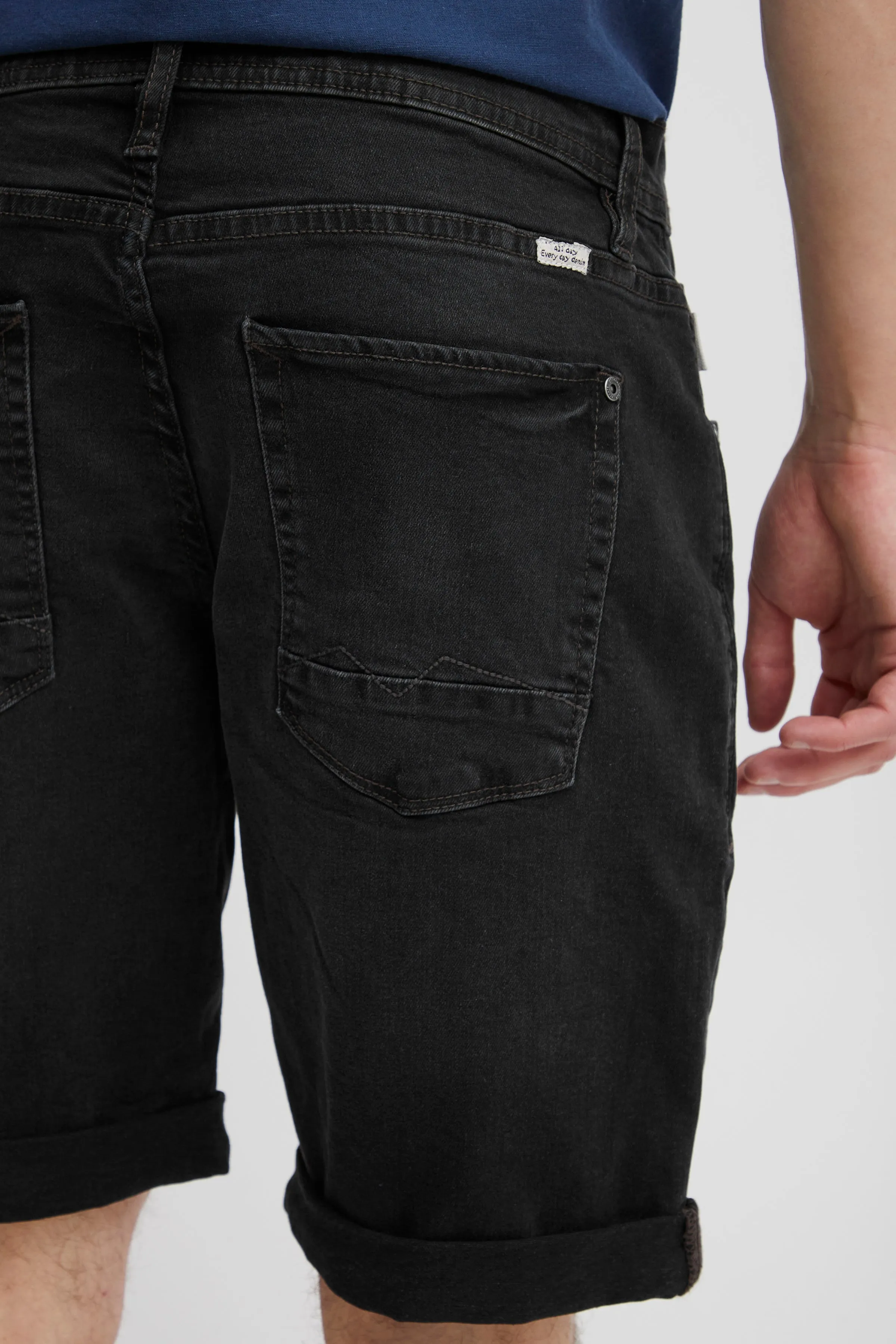 Blend Twister Denim Shorts - Black