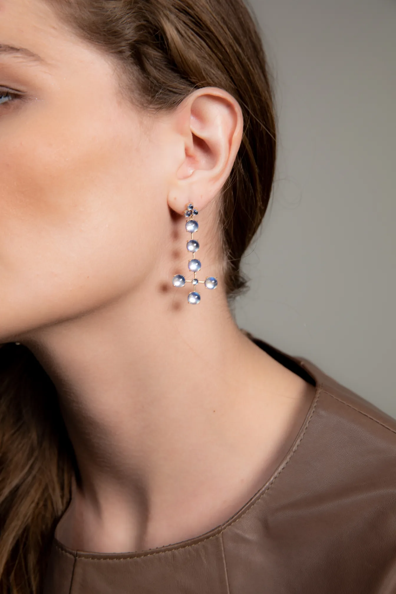BLUE MOONSTONE DROP