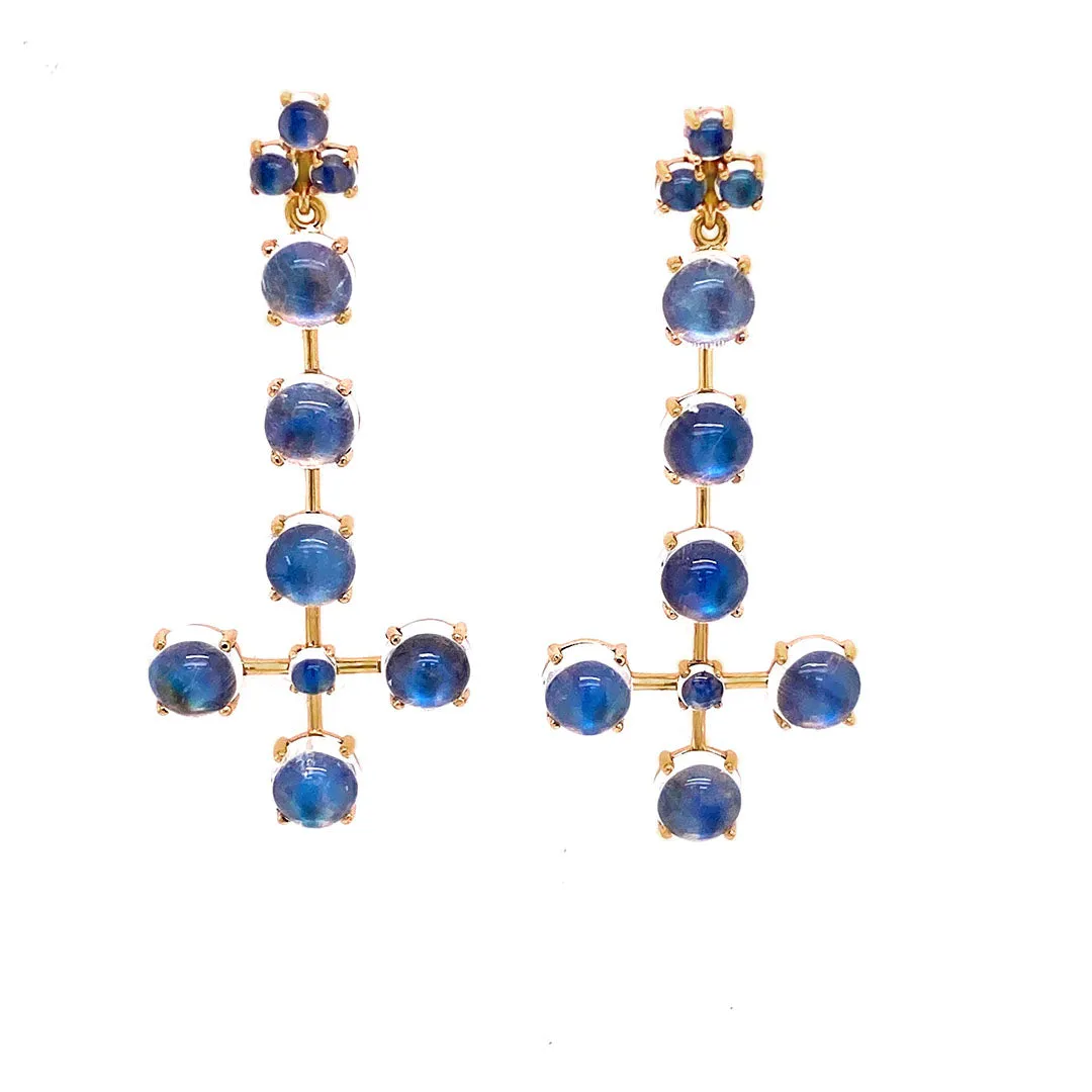 BLUE MOONSTONE DROP