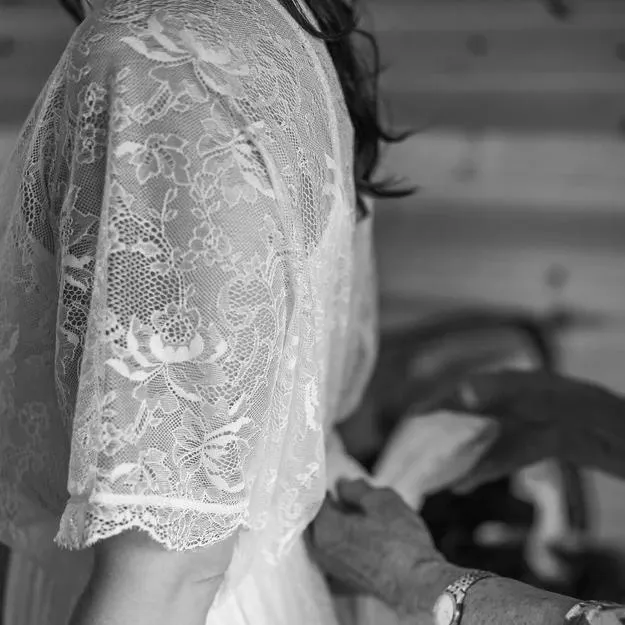 Boho Wedding Dress #1417