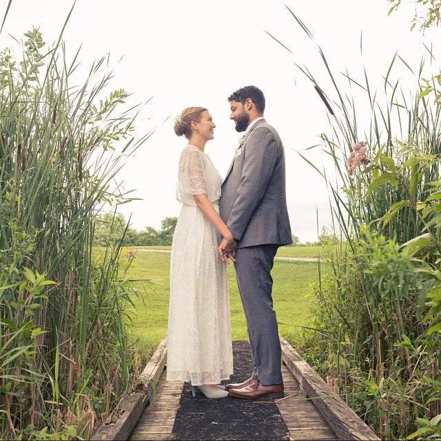 Boho Wedding Dress #1417