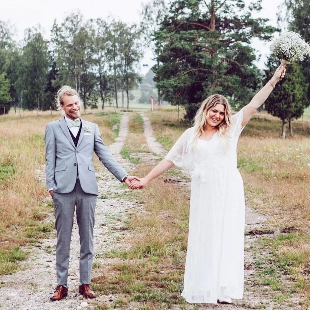 Boho Wedding Dress #1417