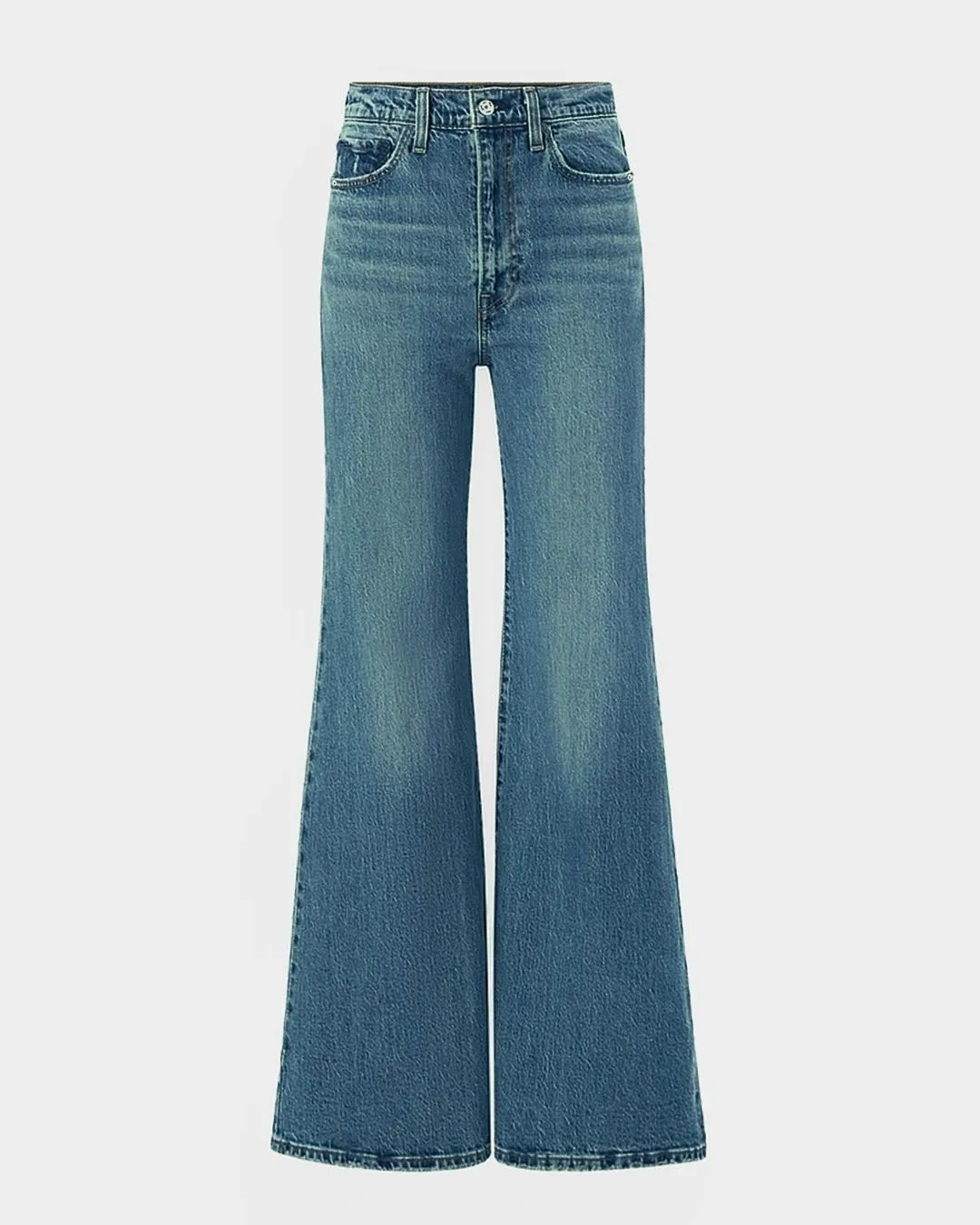 Bootcut jeans - highwaisted