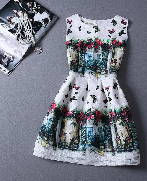 Bottoming Dresses Women Summer Style Dress Vintage Party vestidos Plus Size Female Maxi Boho Clothing Bodycon Robe
