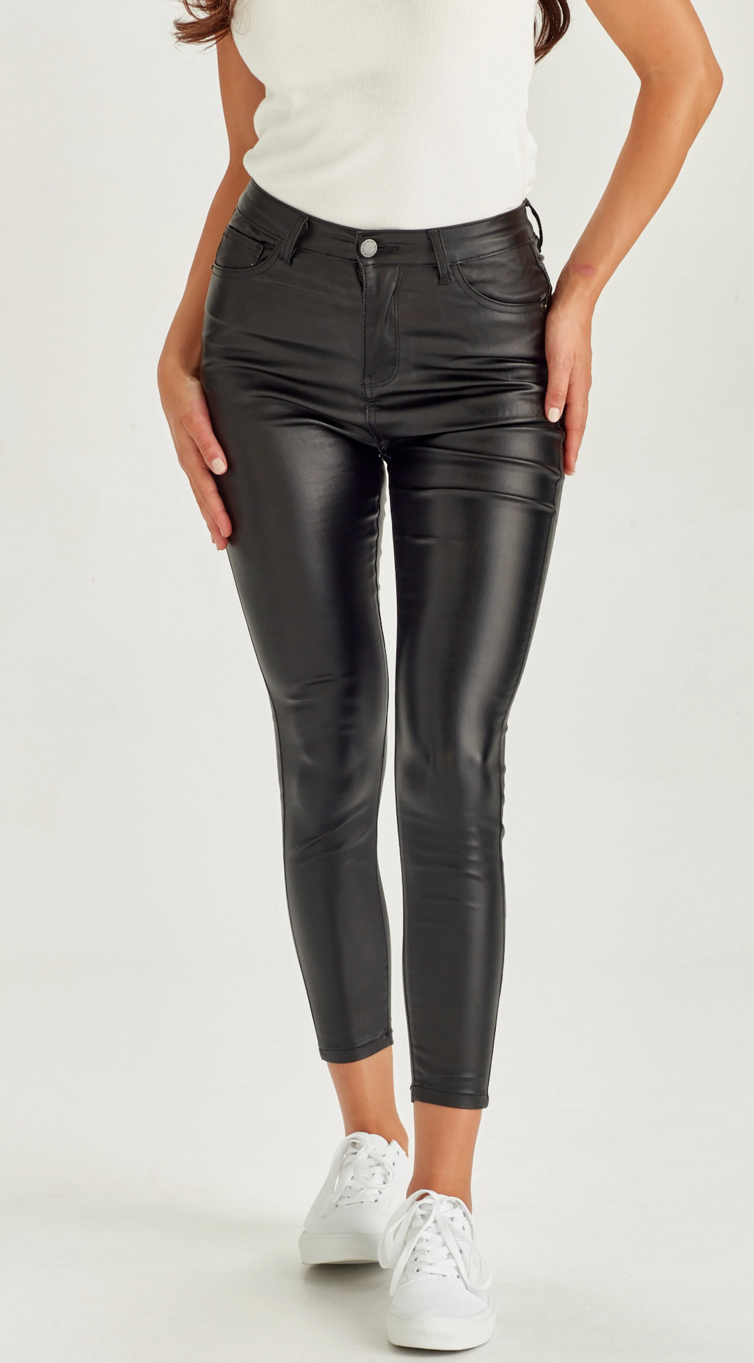 BOWIE | Short Stuff Jean Black Gloss