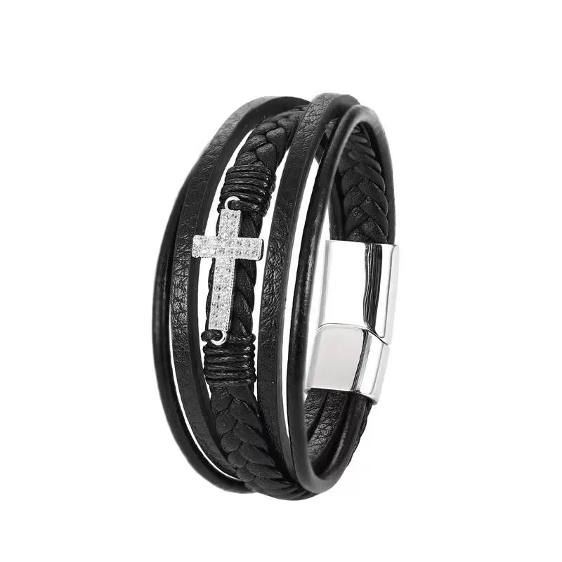 Bracelet 1915 - Crystal Cross Design