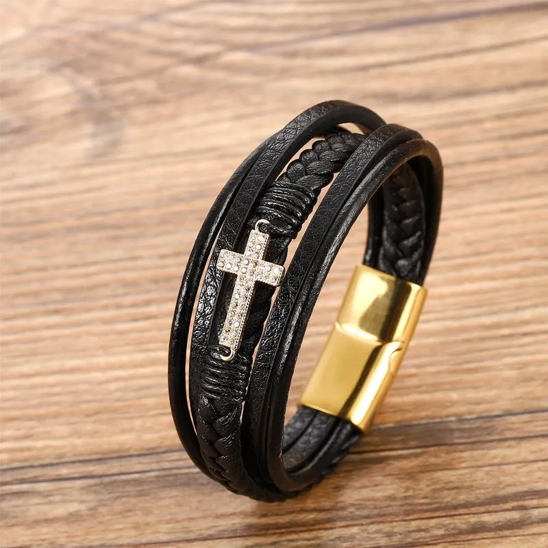 Bracelet 1915 - Crystal Cross Design