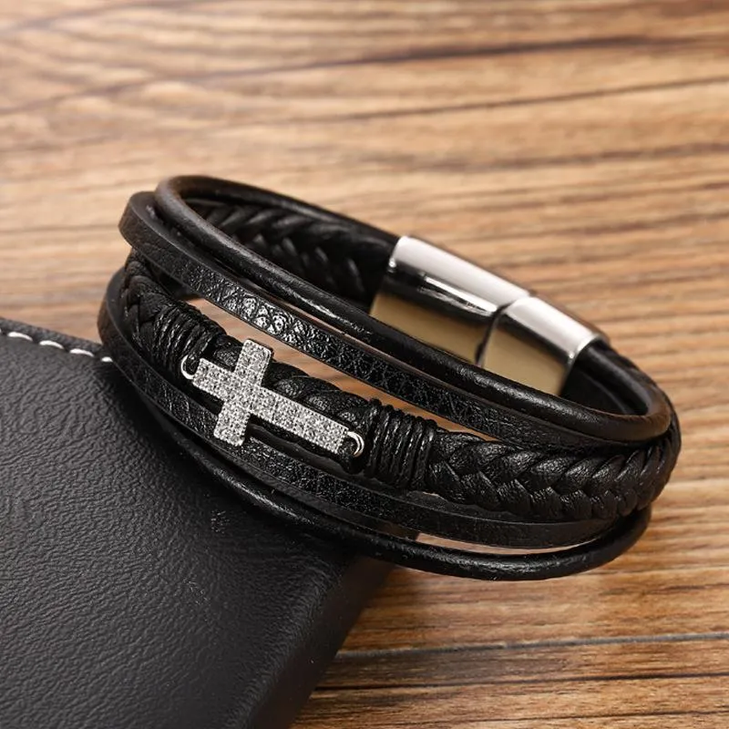 Bracelet 1915 - Crystal Cross Design