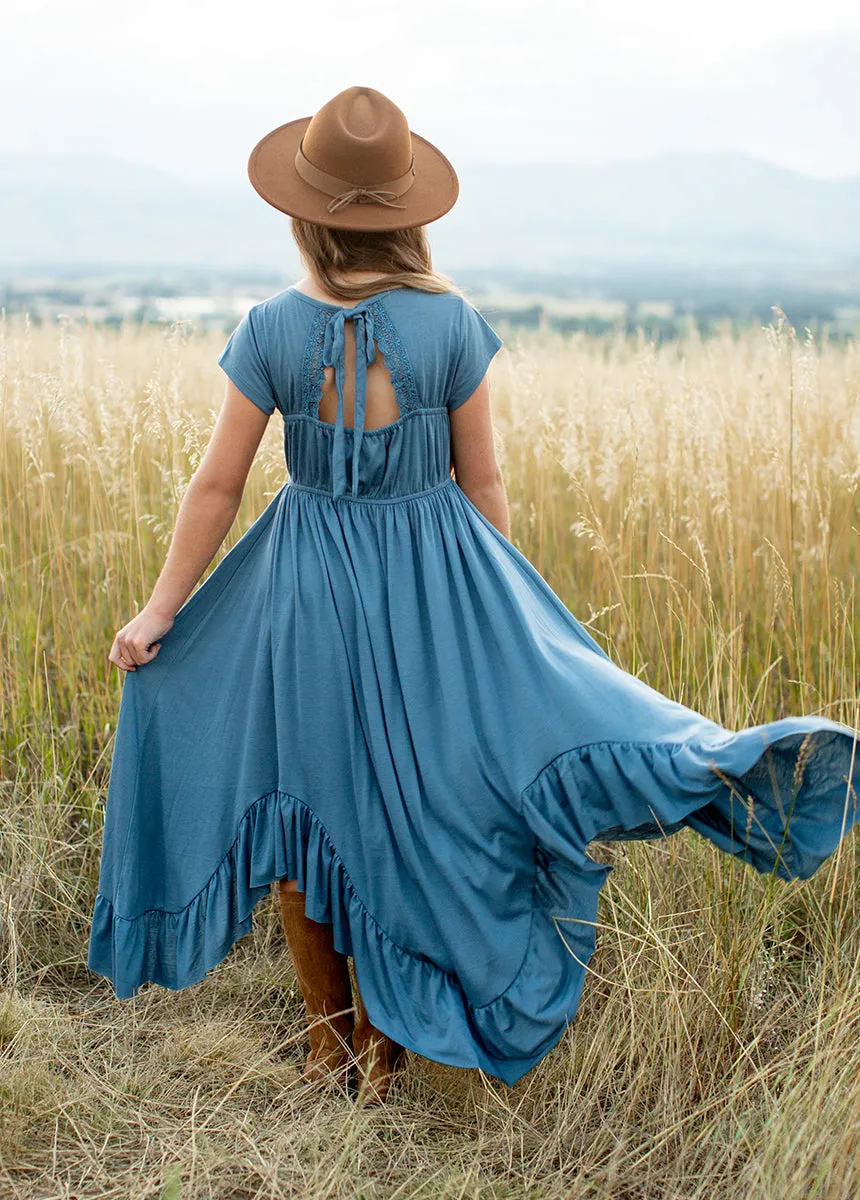 Braelyn Dress in Bluestone