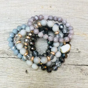 Brittany Beaded Bracelet Stack