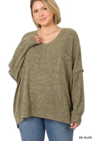 Brushed Oversized Sweater