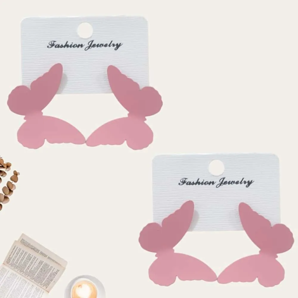 Butterfly Stud Earrings 2 S-0