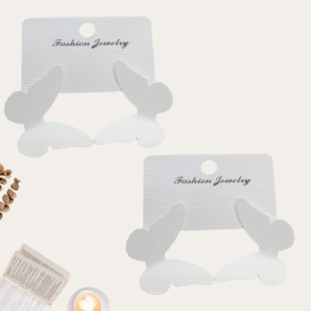 Butterfly Stud Earrings 2 S-0