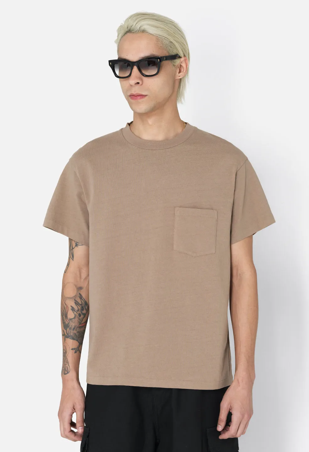 Campus Pocket Tee / Shroom