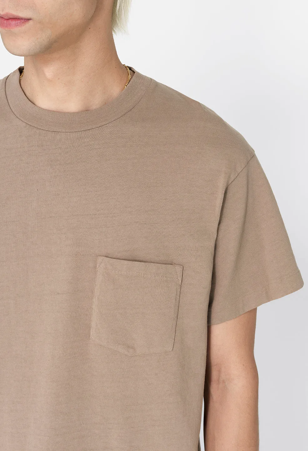 Campus Pocket Tee / Shroom