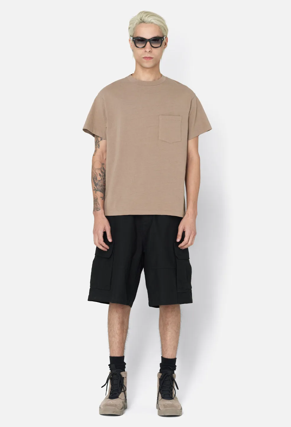Campus Pocket Tee / Shroom